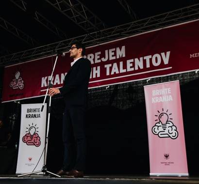 Sprejem kranjskih talentov – Brihte Kranja