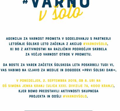 Varno v šolo