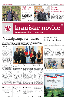 Kranjske novice April 2023 naslovnica