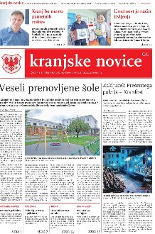 Kranjske novice Avgust 2020, ŠT. 3  naslovnica