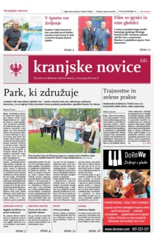 Kranjske novice Junij 2023 naslovnica