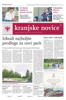 Kranjske novice April 2022 naslovnica