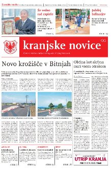 Kranjske novice Avgust 2019 / številka 8 naslovnica