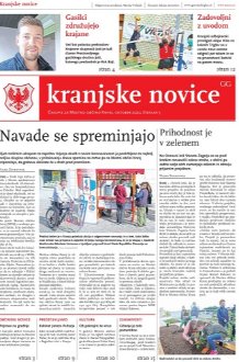 Kranjske novice OKTOBER 2020 naslovnica