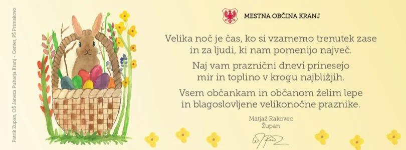 Velikonočno voščilo 2026