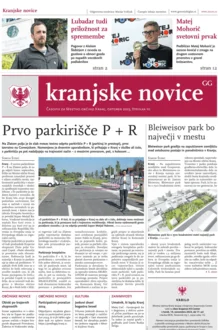 Kranjske novice Oktober 2023 naslovnica