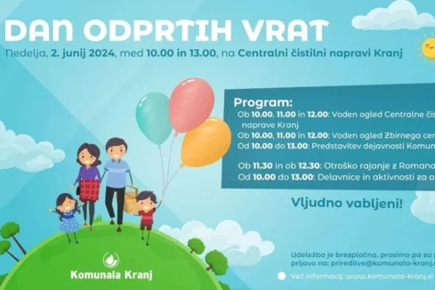 Dan odprtih vrat Komunale Kranj