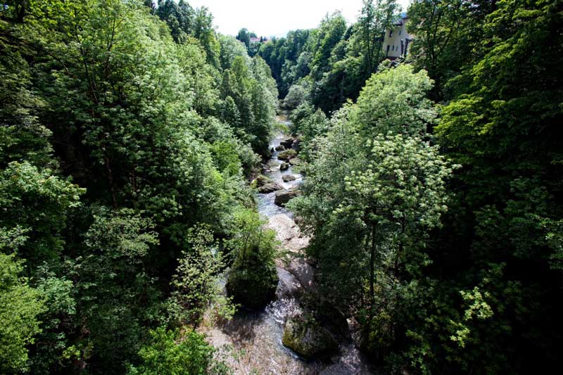 Kanjon reke Kokre v Kranju