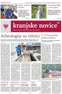 Kranjske novice Maj 2026 naslovnica