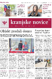 Kranjske novice Avgust 2022 naslovnica