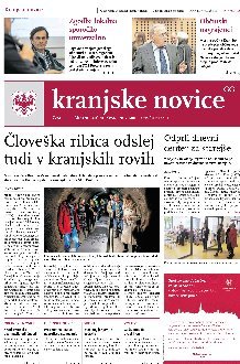 Kranjske novice November 2022 naslovnica