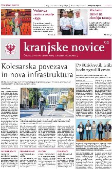 Kranjske novice September 2022 naslovnica