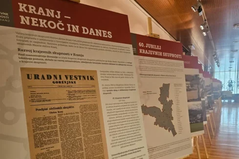 Razstava Kranj – nekoč in danes v KS Huje