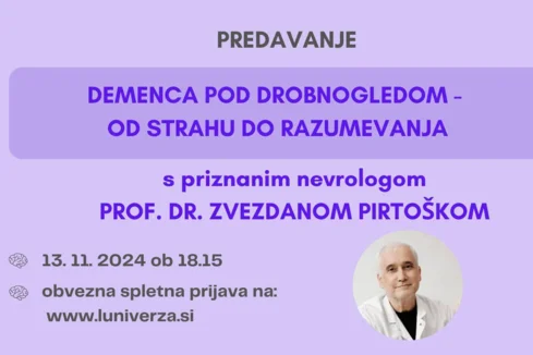 Predavanje Demenca pod drobnogledom – od strahu do razumevanja