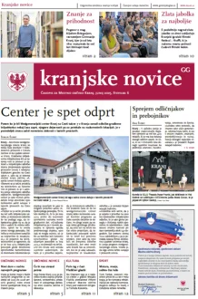 Kranjske novice Junij 2025 naslovnica