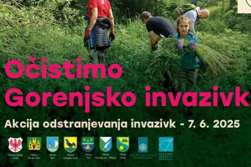 Očistimo Gorenjsko invazivk 2025