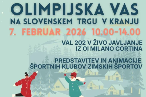 Olimpijska vas v Kranju 2026