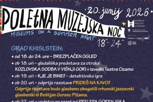 Poletna muzejska noč 2026
