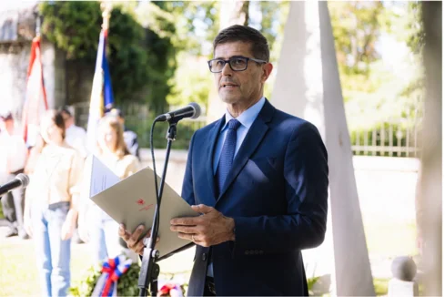 SPOMINSKA SLOVESNOST ZA BAZOVIŠKE ŽRTVE