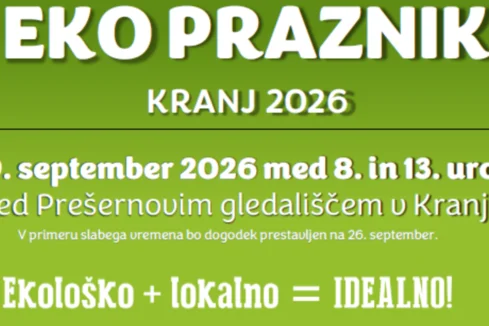 EKO praznik Kranj 2026