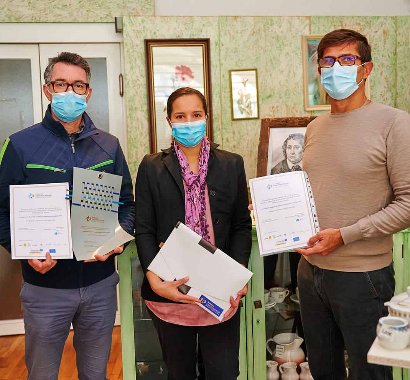 Ugledna nagrada za Komunalo Kranj in Fundacijo Vincenca Drakslerja